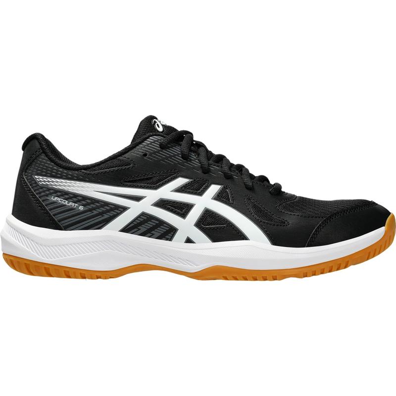 亚瑟士(ASICS)男子运动训练鞋透气舒适网眼综合健身鞋黑 Black/white 43.5
