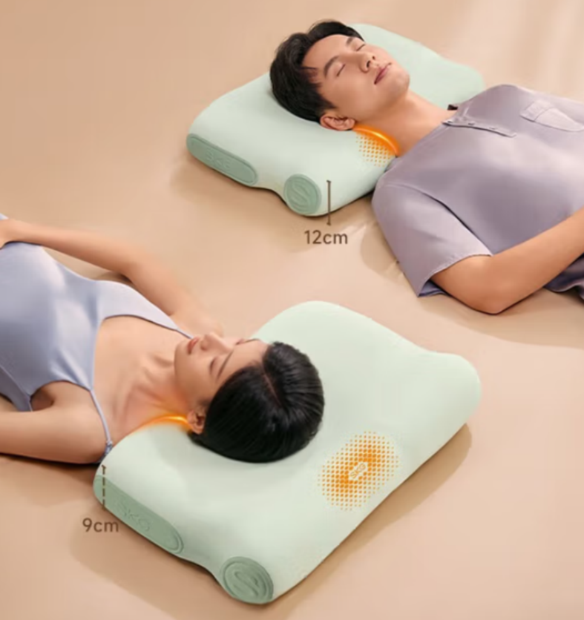 SKG 颈椎枕头 反弓牵引拉伸肩颈睡眠专用护颈枕头 【热敷款】颈椎枕P3-2