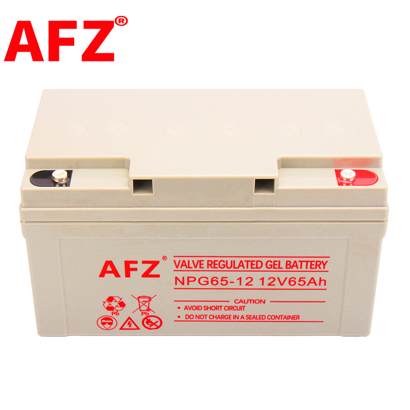 太阳能蓄电池12V65AH风能路灯UPS电源通讯应急EPS基站NPG65-12高清大图