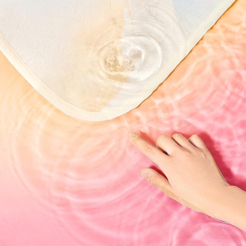 彩虹[高温断电]单人排潮取暖单控无纺布小型电热毯电褥子1.5*0.7米高清大图