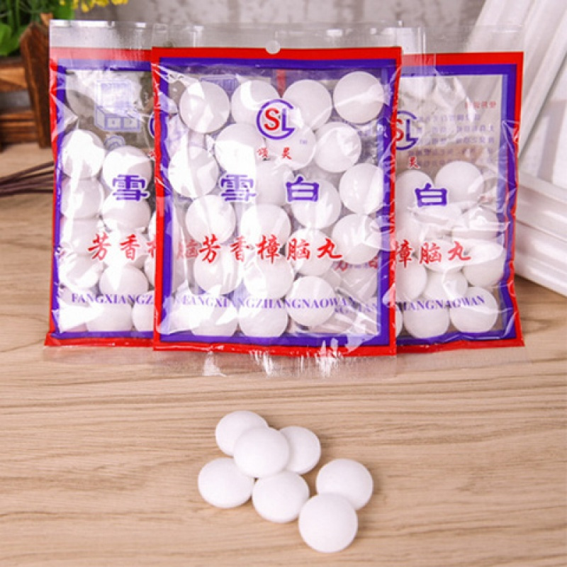 1包/20粒 [1-5-20可选]樟脑丸防蛀防虫防蛀樟脑合成晶体