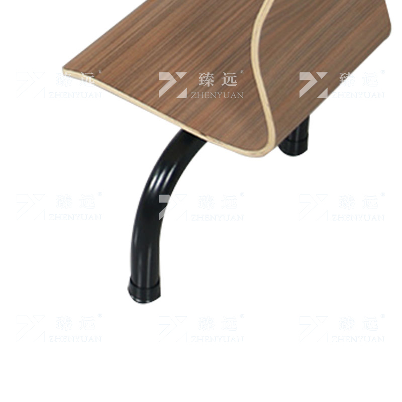 臻远 ZY4040830 连体餐桌椅组合食堂员工餐厅二人位连体餐桌高清大图