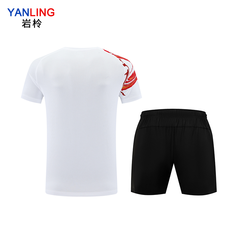 岩柃 乒羽运动套装 25YYDTZ048高清大图