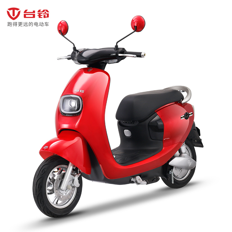 台铃新款米拉一键启动60V电动轻便电动摩托车