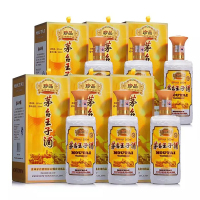 （正品保证 ）贵州茅台酒 茅台王子酒 珍品王子（2018年） 酱香型白酒 500ml*6瓶 整箱装