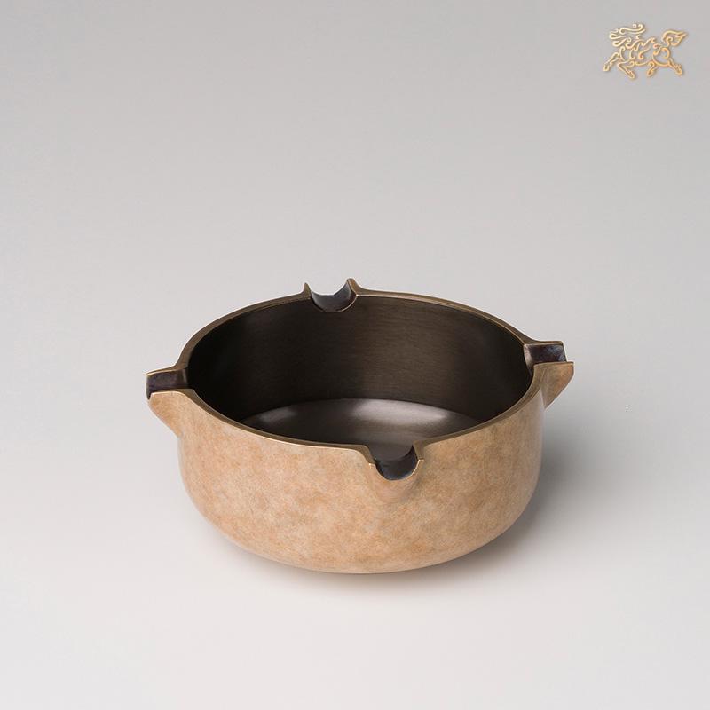 美帮汇全铜摆件《小烟缸》铜工艺品 家居饰品 烟缸高清大图