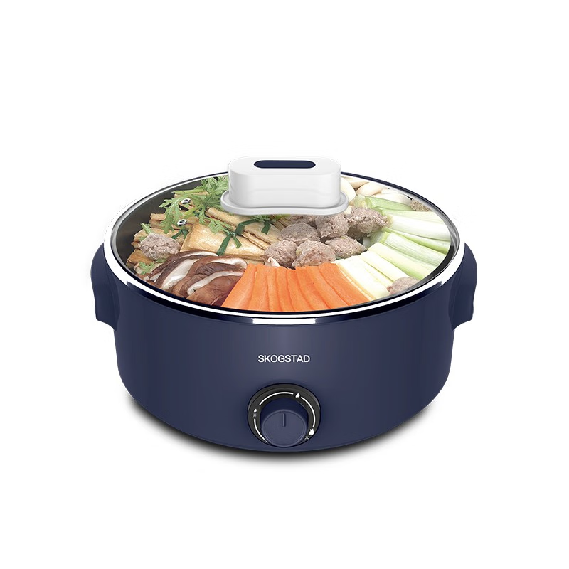 思嘉思达 SKD-G0020 雅格电火锅 锅面直径 22cm(单位:个)蓝色