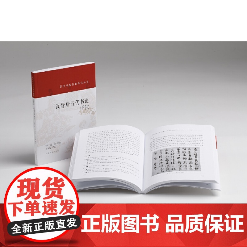 历代书画名著译注丛书·汉晋唐五代书论译注 上海书画出版社 正版书籍高清大图