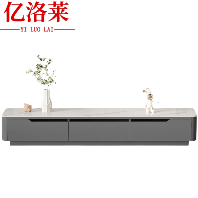 亿洛莱 电视柜 180*30*33.5cm 张高清大图