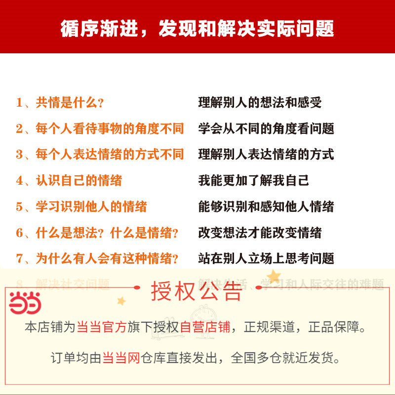 我能与人友好相处:学会换位思考,培养共情能力 [正版]美国心理学会情绪管理自助读物--我能与人友好相处:学会换位思考,培