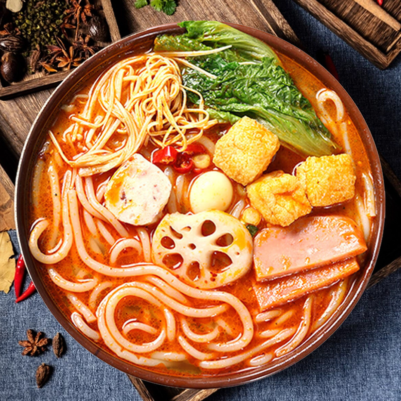 东北老式麻辣烫大碗黏糊麻辣烫夜宵速食自煮半成品正宗特产袋装