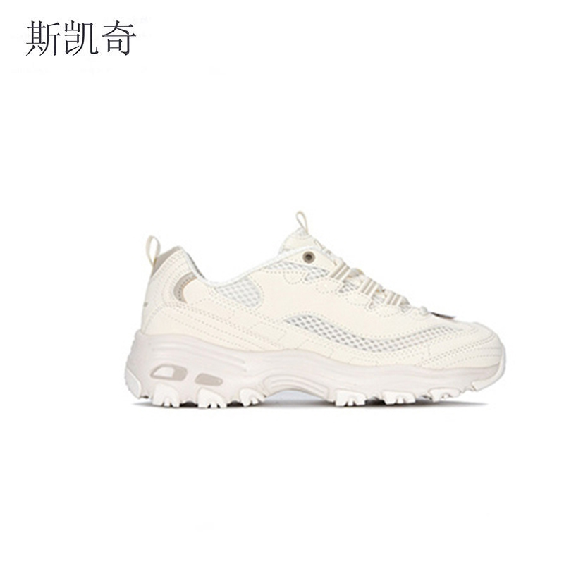 斯凯奇 女奶茶熊猫老爹鞋 896193/OFWT-10 双高清大图