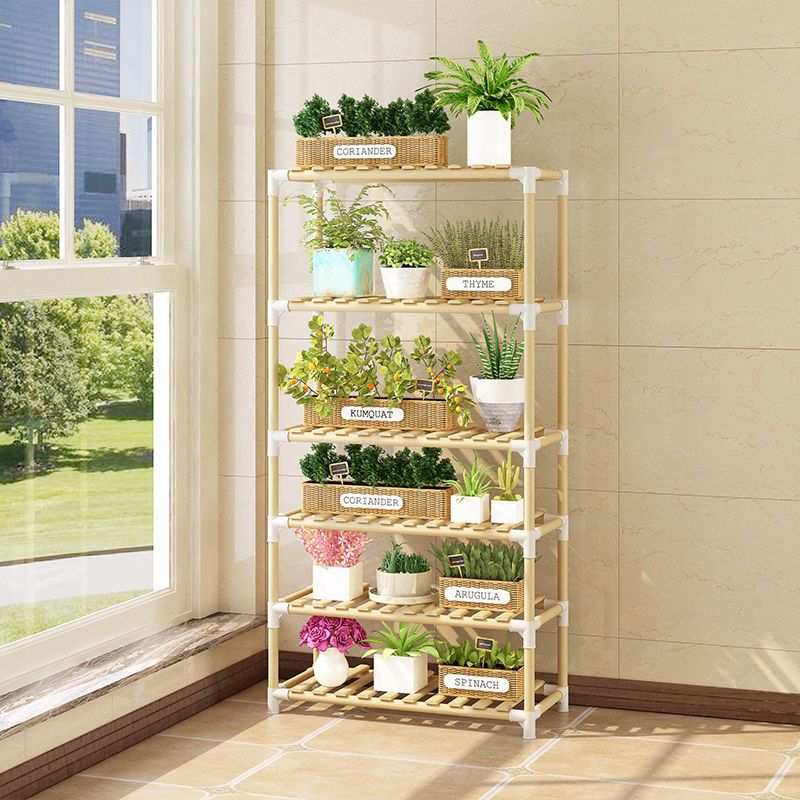 简易花架多层阳台盆景客厅室内置物架盆栽植物实木绿萝多肉花架子