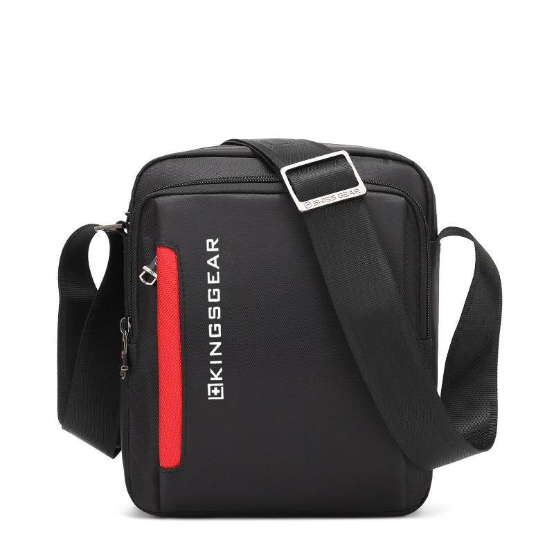 单肩包男斜挎商务包平板包肩挎包生意收钱挎包高清大图