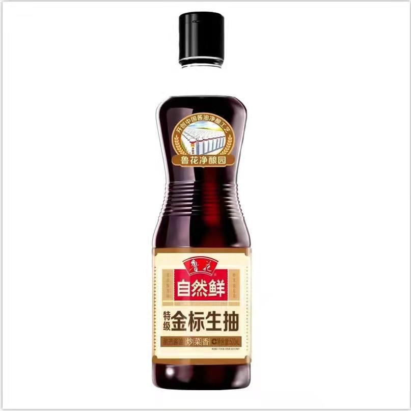 鲁花 自然鲜 特级金标生抽 500ml/500ml*2 500ml*2