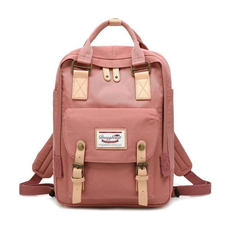 粉红色独角兽双肩包女韩版旅行背包男女学生书包电脑包