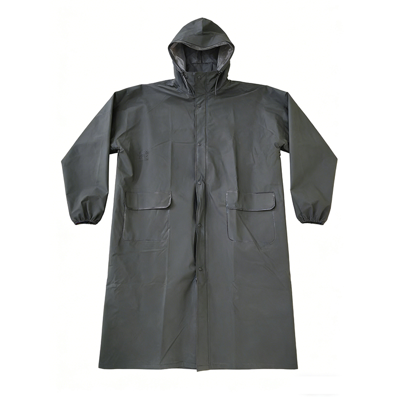 新动力火车 长身雨衣绿色 尺码165-190 件高清大图