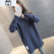SUNTEK毛衣2020年新款女宽松外穿中长款半高领毛衣女套头加厚内搭打底衫毛衣