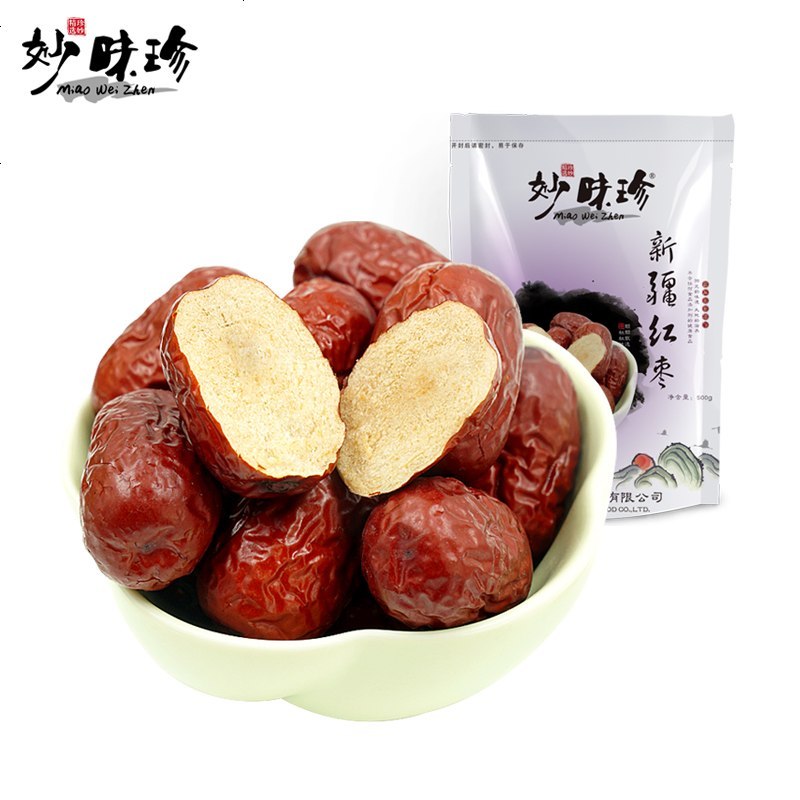妙味珍 新疆阿苏红枣 楼兰枣灰枣皮薄味甜口感好枣