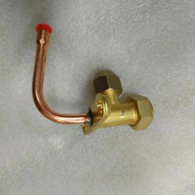 帮客材配 全新原件 空调外机截止阀 二通 高压弯管 3P空调 2分弯管 6.35mm 收前验货高清大图