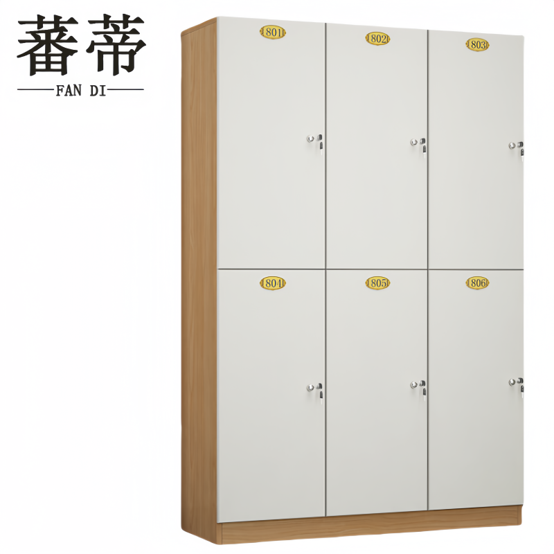 蕃蒂更衣柜6门台高清大图
