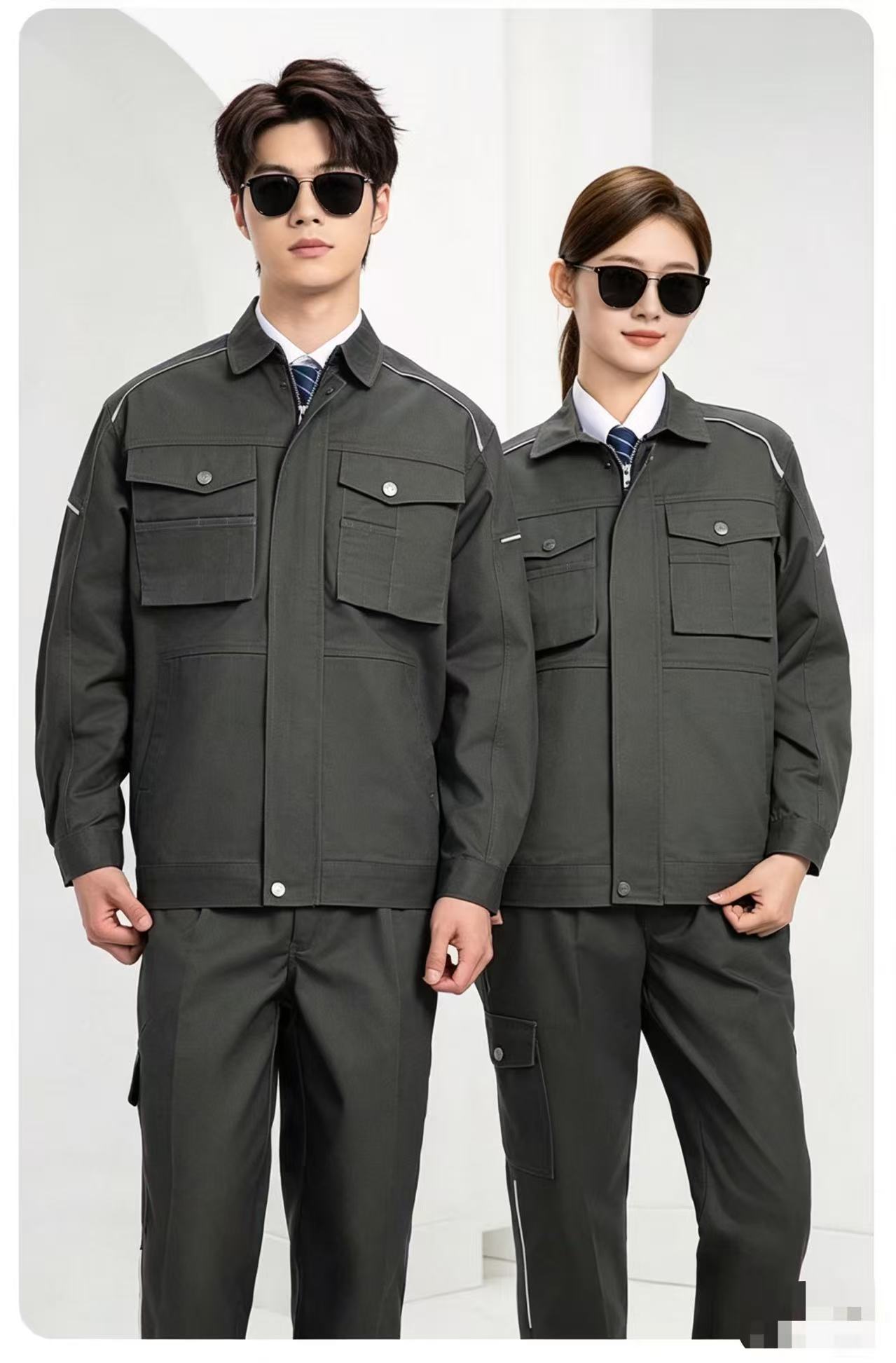 路安保春秋工作服DM2315款套高清大图