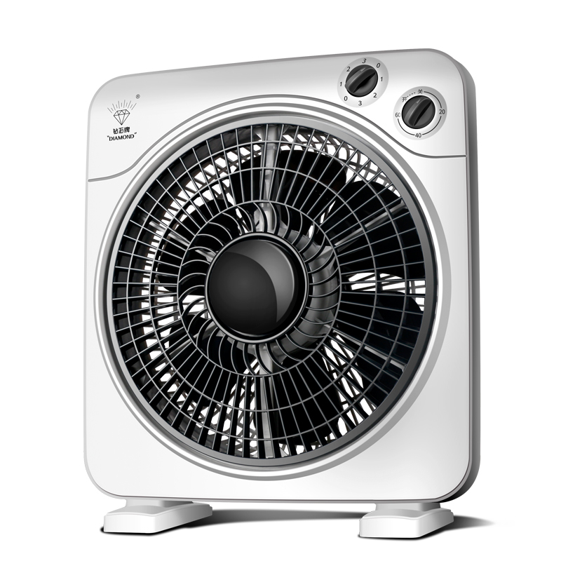 牌电风扇台式鸿运扇家用床头台扇学生小电扇宿舍静音转页扇