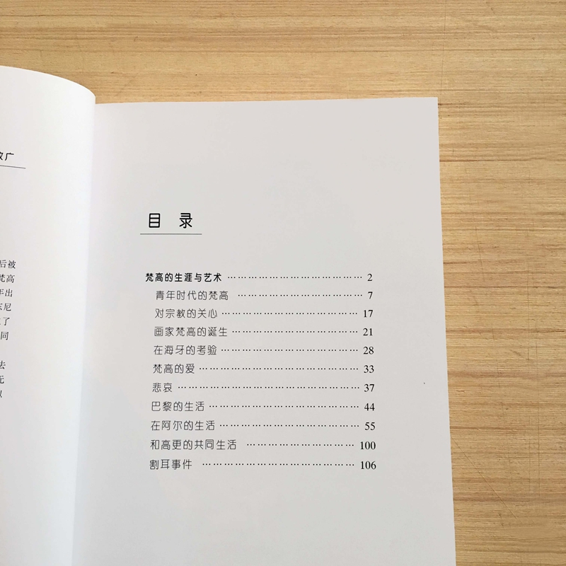 [正版]世界名画家全集 梵高/疯狂的天才画家 何政广 河北教育出版社 平装