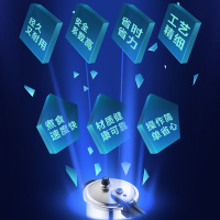 爱仕达(ASD) 锅具20CM六保险不锈钢T型压力锅 复底燃气电磁炉通用高压锅 带蒸篦 YS20T1WG