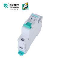 天正电气 TGB1N-63 1P C 1A 6KA 01060270010 微型断路器