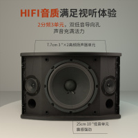 雅马哈KMS710家庭影院ktv音响组合家用套装ktv点歌机一体机卡拉OK音响套装家庭影院 经典
