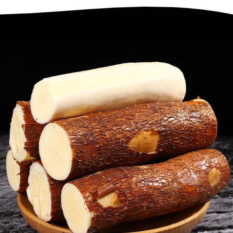 [西沛生鲜]新鲜木薯 净重5斤 黄心肉面包木薯广西特产木薯羹板栗番薯甜山芋高清大图