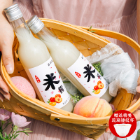 苏州桥米酒桂花米露水蜜桃女微醺晚安甜酒水醪糟0.5度375ML