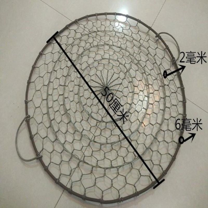 篦子新款捞子蒸笼笼屉过年铁锅农村熏肉家用 户外野炊烧烤 捞子35厘米