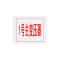 彩标(Color Sign) CB-T2430 热转印标贴 240mm*300mm 50张/盒 内容可定制