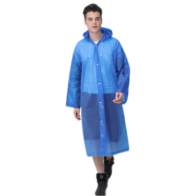 家柏饰(CORATED)户外徒步男士加厚防暴雨衣钓鱼便携式大码全身长款登山防水雨披