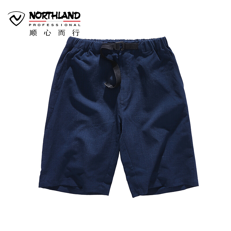 Northland/诺诗兰户外夏季舒适休闲裤透气快干男式休闲短裤KL075314