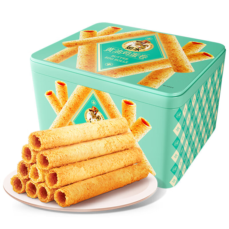 如水 黄油鸡蛋卷 480g/盒