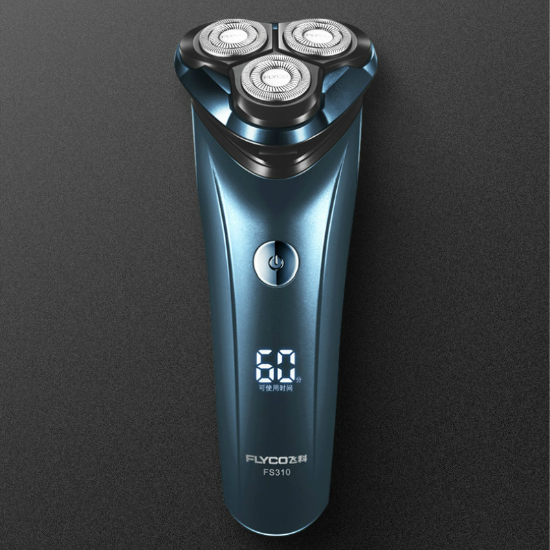 飞科flyco电动剃须刀fs310全身水洗充电式胡须刀男士刮胡子刀充插两用