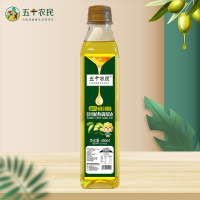 五个农民[苏宁自有品牌]10%橄榄油食用调和油450ml 食用油宿舍用油小瓶装