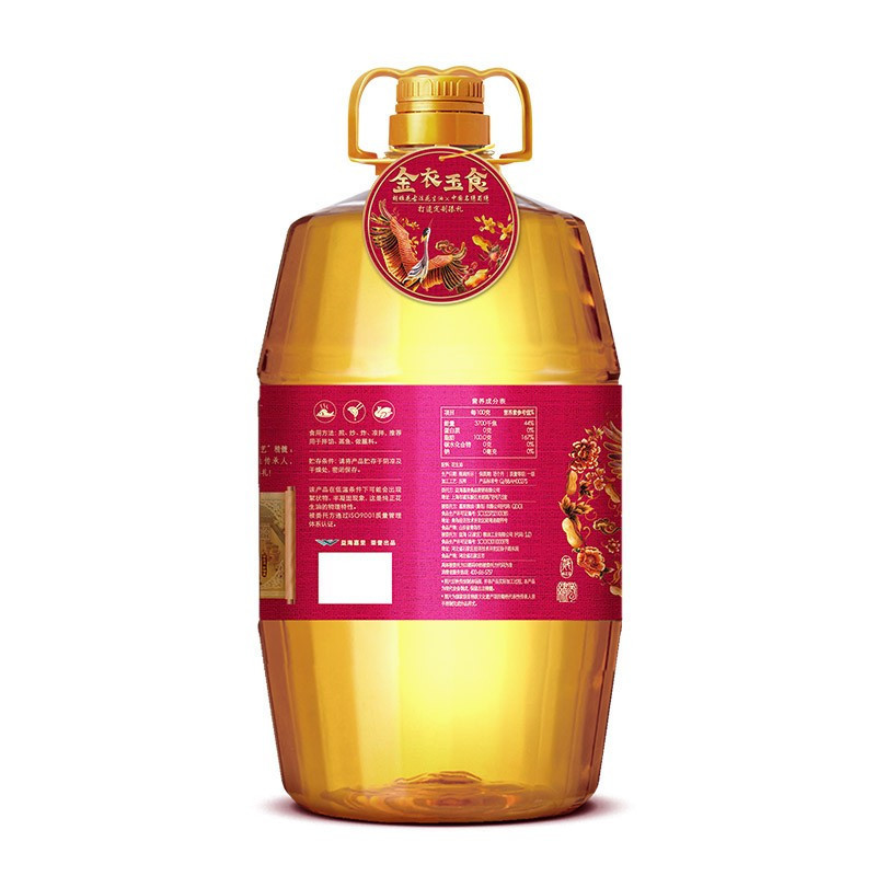 胡姬花金衣玉食古法花生油大桶装食用油5l