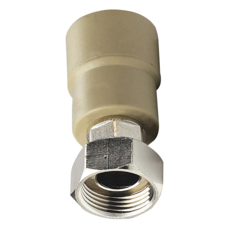 联塑 PPR 活接头Ⅰ(塑胶管与金属外螺纹)灰色 DN25X1/2“