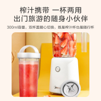 美的(Midea)榨汁机搅拌机LZ25Easy119一机双杯料理机家用多功能榨汁机婴儿辅食机智能搅拌研磨机果汁机带滤网