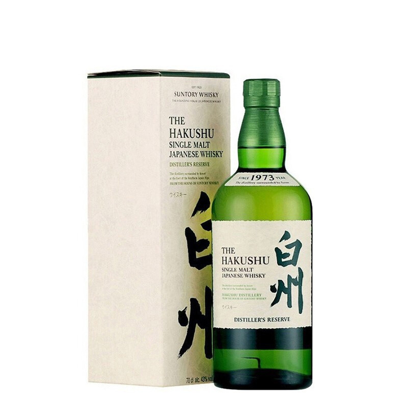 白州(HAKUSHU)日本原装进口 1973 单一麦芽威士忌 700ml 单瓶装 有盒