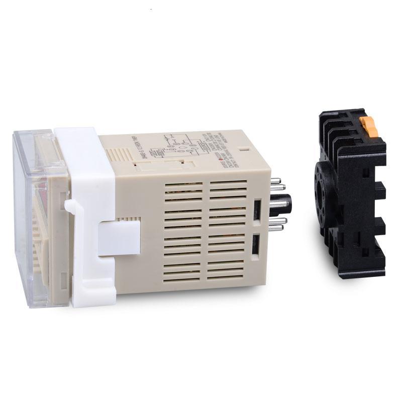 dh48s-s数显时间继电器时控开关数字式全自动循环12v24v220v380v