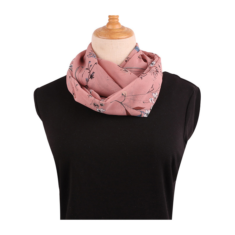 盛世尼曼韩版围脖夏季薄款护颈小围脖防晒颈部女春秋户外丝巾空调围巾