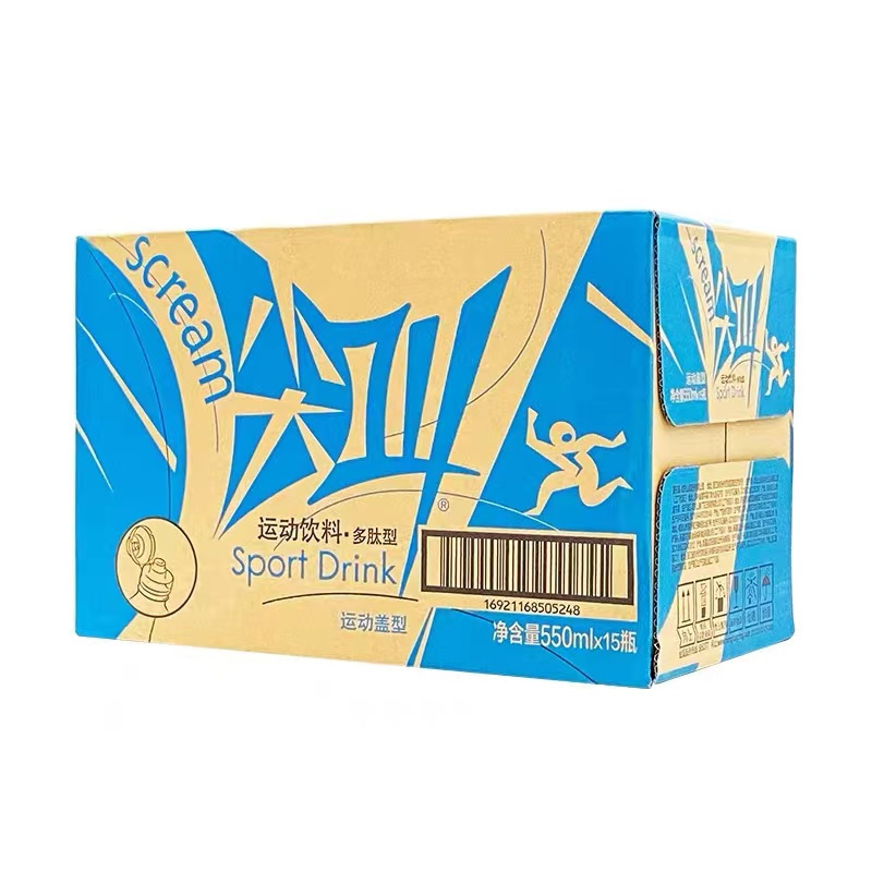 农夫山泉尖叫运动饮料多肽型550ml15瓶