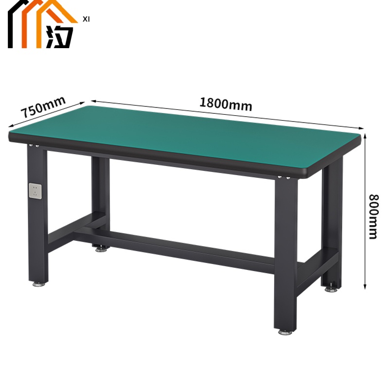 汐重型钳工操作台 工具桌180cm张