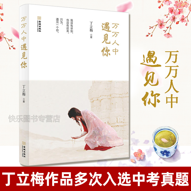 [正版] 万万人中遇见你 丁立梅2017年新作 当代文学 丁立梅散文集 本书精选了丁立梅老师近年来创作的真情故事的精高清大图