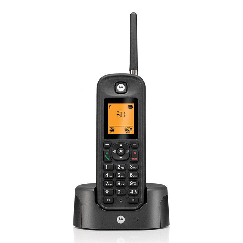 摩托罗拉(MOTOROLA) O201C 电话机 远距离数字无绳单机